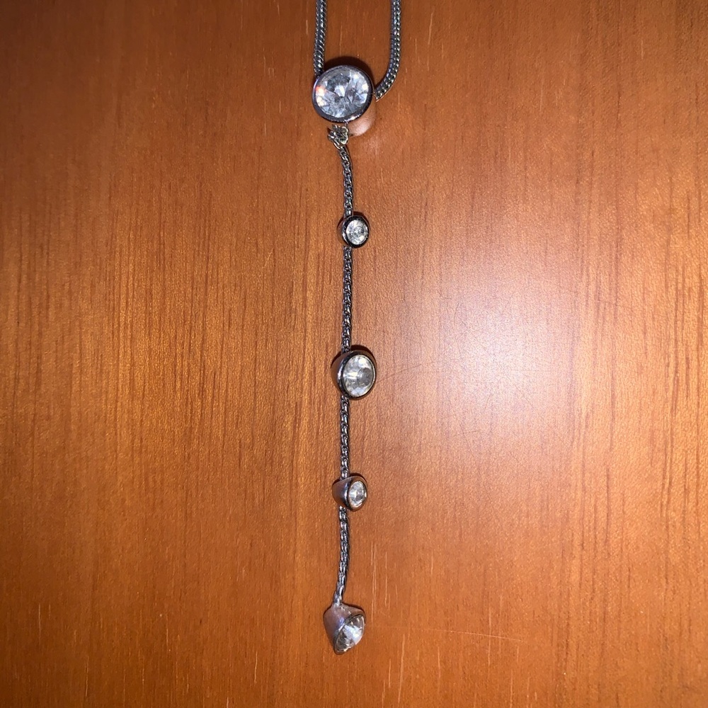 Swarovski Crystal Graduating Drop Necklace